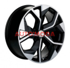 5/112/8,5x20 Khomen Wheels 66,6/33 KHW2006 Black-FP