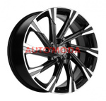 5/114,3/7,5x19 Khomen Wheels 60,1/39 KHW1901 Black-FP