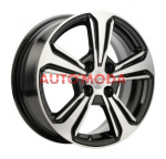 4/100/6x15 Khomen Wheels 54,1/46 KHW1502 Gray