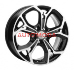 5/112/7x17 Khomen Wheels 57,1/49 KHW1702 Gray-FP
