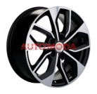 5/114,3/7x17 Khomen Wheels 67,1/45 KHW1703 F-Silver