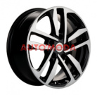 5/112/6,5x16 Khomen Wheels 57,1/46 KHW1612 Black-FP