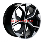 5/112/8,5x20 Khomen Wheels 66,6/33 KHW2006 Dark Chrome