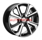4/100/6x15 Khomen Wheels 54,1/48 KHW1501 F-Silver