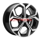 5/114,3/6,5x16 Khomen Wheels 67,1/50 KHW1606 Gray