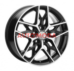 5/112/7x17 Khomen Wheels 57,1/49 KHW1709 F-Silver