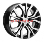 5/114,3/6,5x16 Khomen Wheels 67,1/41 KHW1608 F-Silver