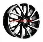 5/112/7,5x18 Khomen Wheels 66,6/39 KHW1804 Black-FP